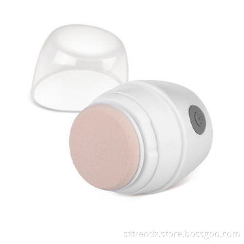 Electric cosmetic puff, two-speed and vibration to make foundation go on smooth